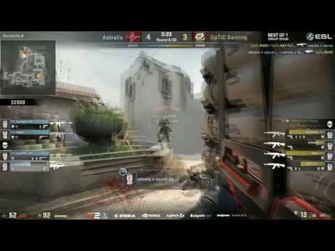 Astralis vs OpTic Gaming - NAF-FLY 1v2 |ESL Pro League Season 3|