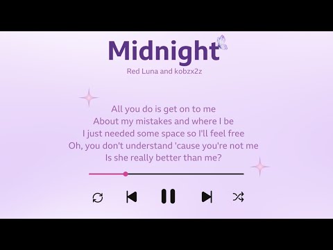 Midnight - Red Luna & Kobzx2z | (Lyrics) French and English #RedLuna #Kobzx2z #Midnight (2024)