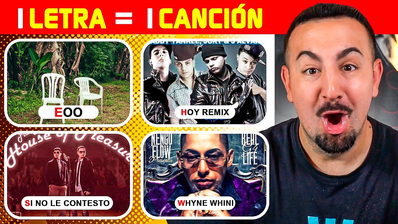 PAPI GAVI REACCIONA A "SALVA 1 CANCIÓN DE REGGAETÓN por CADA LETRA"