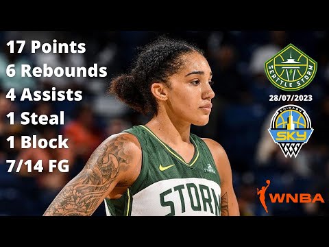 Gabby Williams 17 Points vs Chicago Sky - WNBA 2023