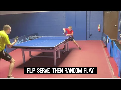 Butterfly Training Tips with Patryk Zyworonek - Flip Serve & Random Play