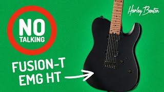 Video thumbnail for Harley Benton - No Talking - Fusion-T EMG HT Roasted SBK - Just Playing by Harley Benton