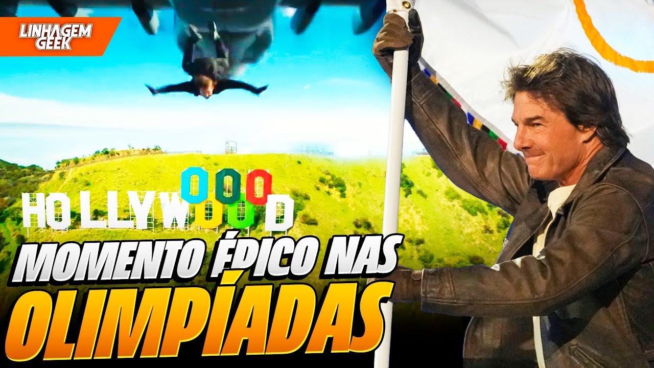TOM CRUISE ENCERRA AS OLIMPÍDAS 2024 DE FORMA INCRÍVEL!