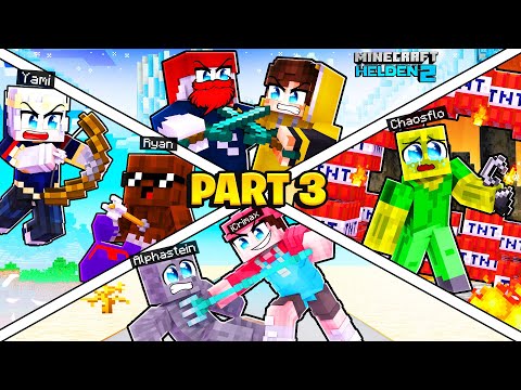 ALL NEW DEATHS in Minecraft HEROES 2! (PART 3: 70 KILLS TOTAL)