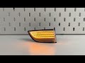 LED dynamické smerovky - Volvo XC60 (2008->) - Video Youtube