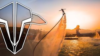 FPV DRONES, FLYBOARDS and FIREWORKS