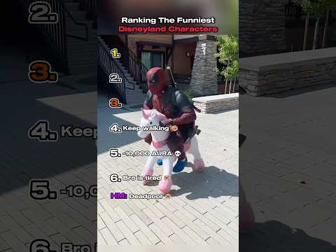 Ranking funniest Disneyland characters