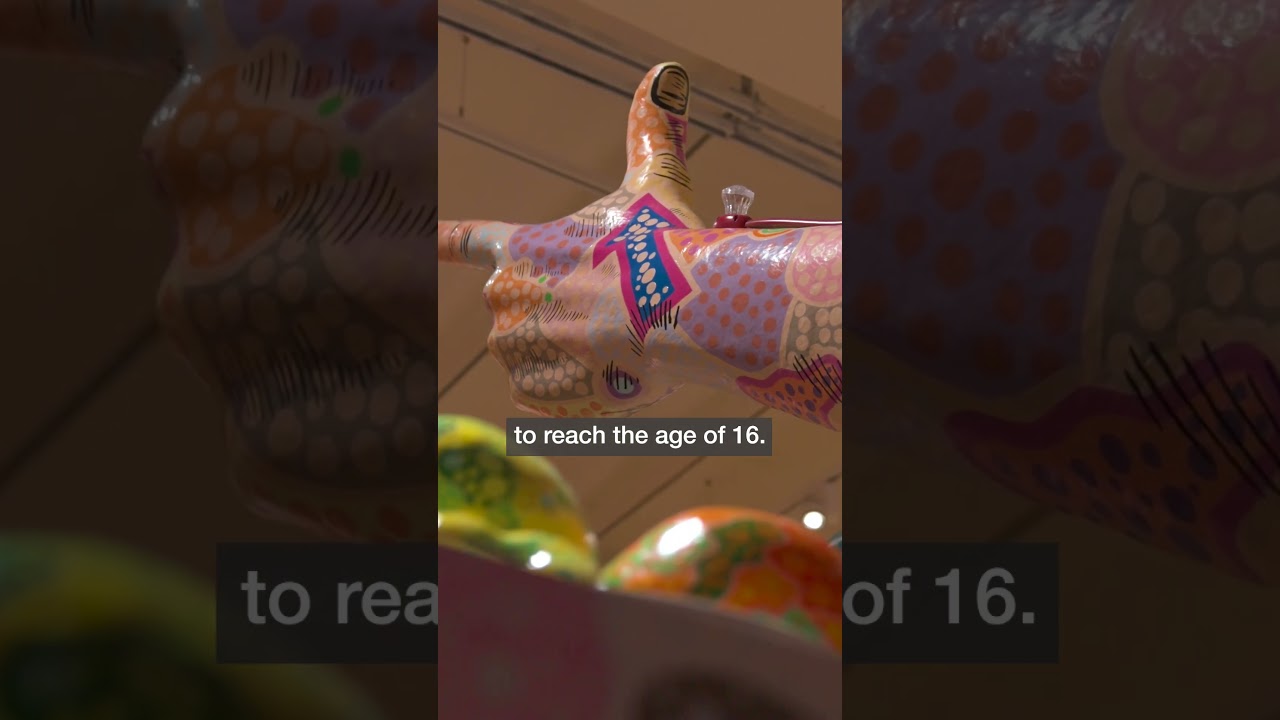 Meet the artist whose illness set him on the path to becoming an artist