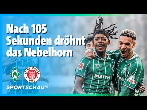 SV Werder Bremen – FC St. Pauli Highlights Bundesliga, Matchday 6 | Sportschau Football