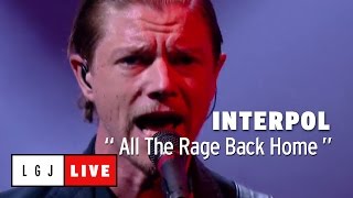 Interpol - All The Rage Back Home - Live du Grand Journal