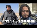 Sarwari And with General Mobin Khan, Afghanistan