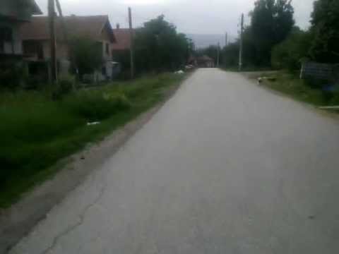 Voznja bicikle kroz selo Sumrakovac