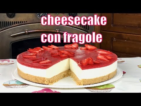 Cheesecake con fragole - Strawberries cheesecake - di Prima Del Caffè