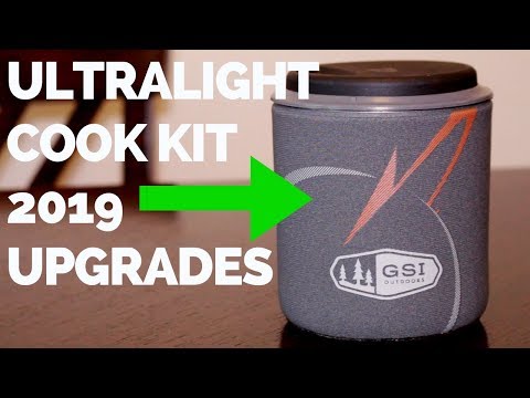 GSI Minimalist ULTRALIGHT Backpacking Cook Kit