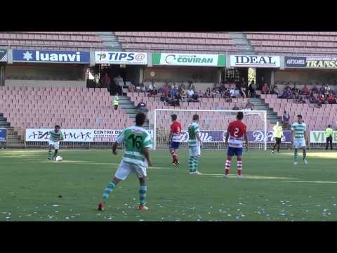 Ocasión Carlos Rubén (Granada CF 'B' 1-0 Extremadura UD) Fase Asc. 2ª B '12-'13