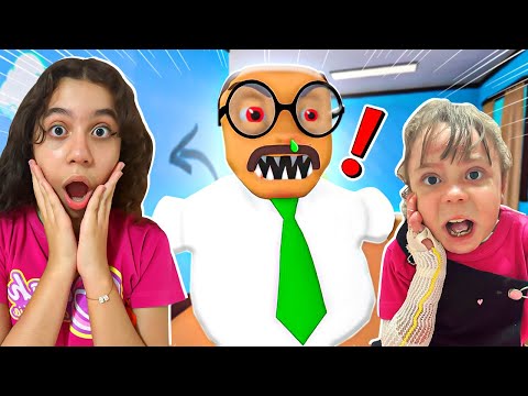 SARAH E ELOAH EM UMA HISTÓRIA ENGRAÇADA DO PADRASTO MAL no Roblox