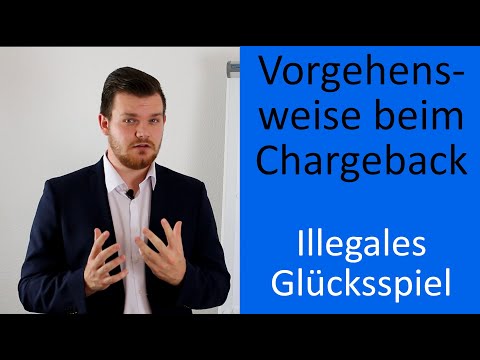 Vorgehensweise beim Chargeback - Illegales Online-Glücksspiel