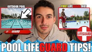 HOW TO SURVIVE YOUR POOL LIFEGUARD SUMMER 2023 JOB! (*3 MAIN TIPS*)
