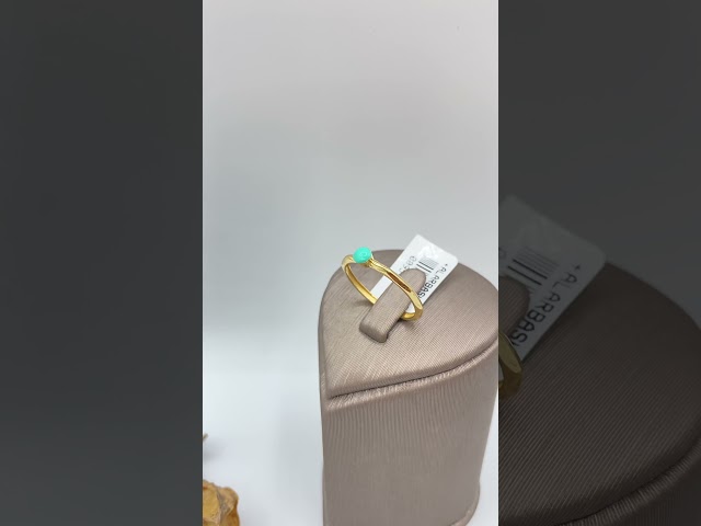 فرع (1) خاتم ذهب عيار 18وزن 1.80