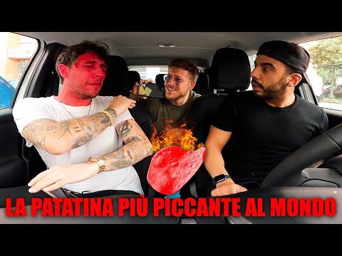 LET'S TRY THE HOTTEST CHIPS IN THE WORLD! (VERY DANGEROUS) feat AMEDOSEPACIELLO