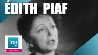 Edith Piaf &quot;Mon Dieu&quot; | Archive INA