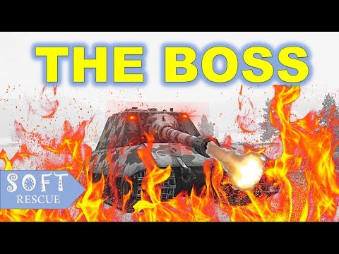 THE BOSS of World of Tanks Blitz 👉 JagdPanzer E-100