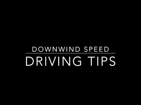 Downwind Boat Speed Tip on Steering