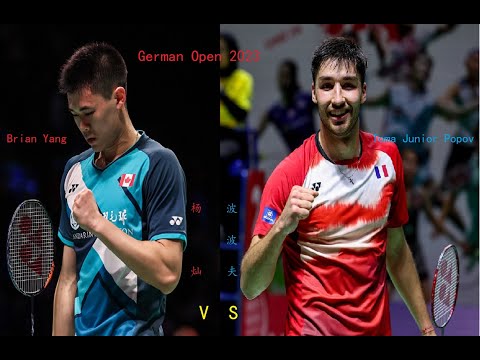 Brian Yang (CAN) vs Toma Junior Porov (FRA) | R32| 2023 03 08 German Open