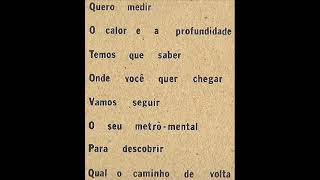 Módulo 1000 "Não Fale Com Paredes" 1972 *Metrô Mental*