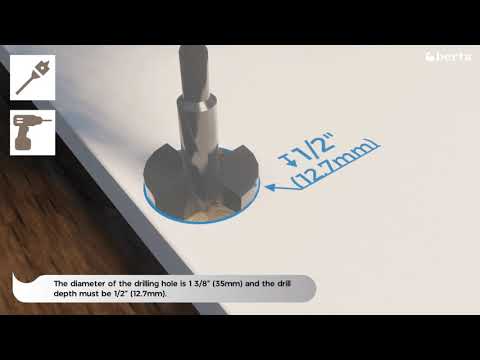 Berta Face Frame Cabinet Hinges Installation Video