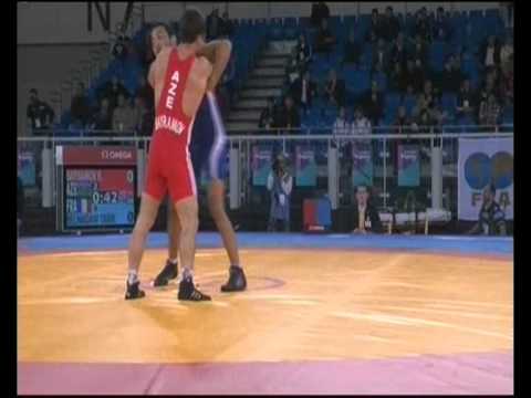 Wrestling Greco-Roman 60KG 1/2 Final AZE - FRA
