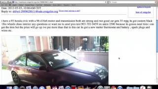 Craigslist Tyler East Texas   Used Ford F150 Trucks and Honda Accord Vehicles Available