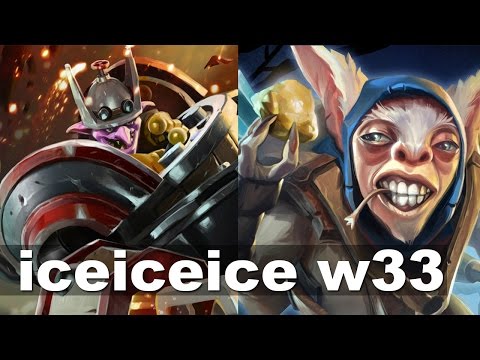 iceiceice Timbersaw vs w33 Meepo Nanyang Final Dota 2