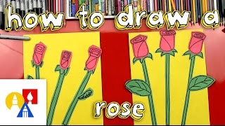 How To Draw A Rose (Young Artists)