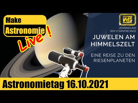 Astronomietag 16.10.2021 - Livestream