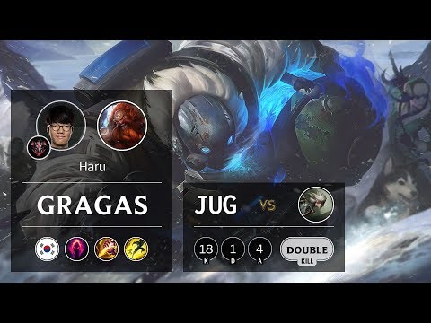 Gragas Jungle vs Camille - KR Grandmaster Patch 9.11