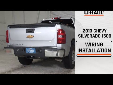 2013 Chevrolet Silverado 1500 Trailer Wiring Installation