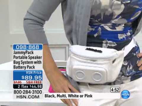 JammyPack Portable Speaker Bag System with Rechargeable ...