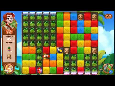 Lost Island Blast Adventure Level 908 - NO BOOSTERS 🏝️ | SKILLGAMING ✔️