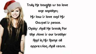 Avril Lavigne - O Holy Night ChristMas Special (HD)