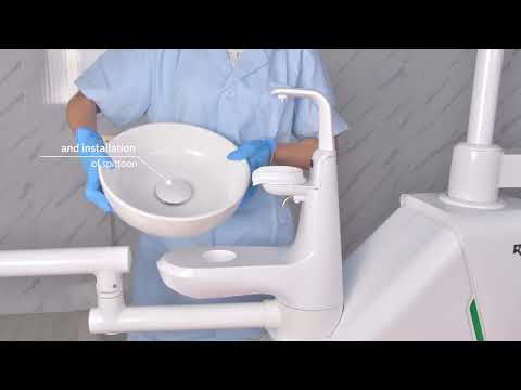 Roson dental chair A3 Basic function#dental #dentalclinic #dentist #dentalcare