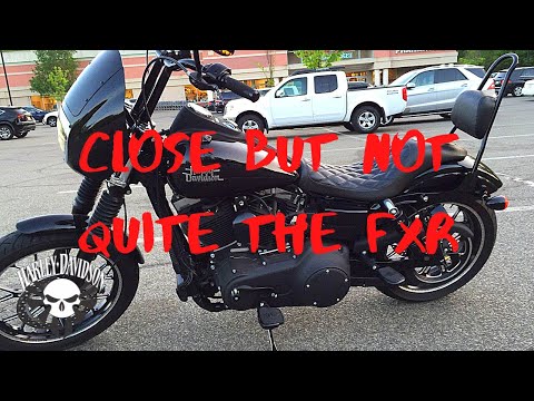 Harley-Davidson Dyna is Close but Not Exactly an FXR