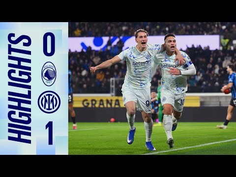 A BIG THREE POINTS TO END THE YEAR 🖤💙| ATALANTA 0-1 INTER | SERIE A 25/26 HIGHLIGHTS 🇬🇧