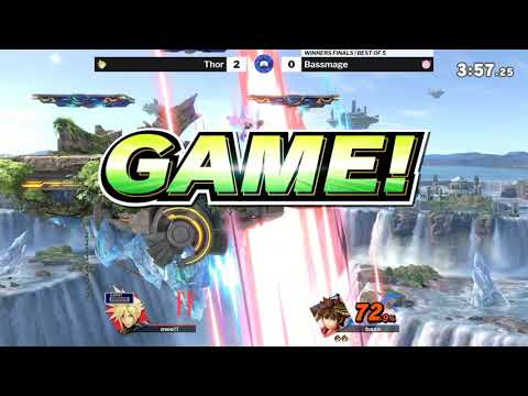The Smash Lab 208 Winners Finals - Thor (Cloud) vs BassMage (Jigglypuff, Pit)