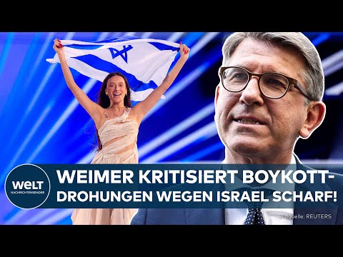 Video Thumbnail: ESC: „Cancel Culture“ – Kulturstaatsminister Weimer kritisiert Israel-Boykott scharf!