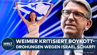 ESC: „Cancel Culture“ – Kulturstaatsminister Weimer kritisiert Israel-Boykott sc