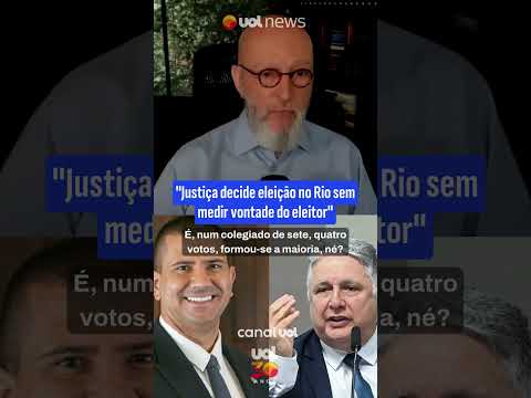 Decisão do TSE sobre Garotinho: Justiça decide eleição no Rio sem medir vontade do eleitor I Josias