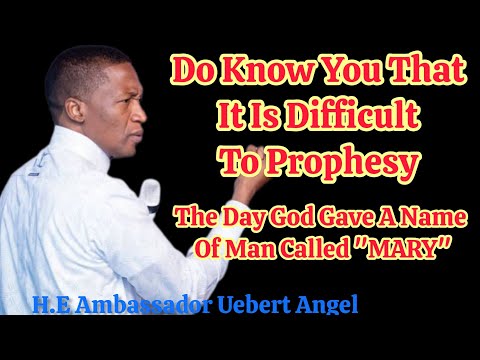 SHOCKED🙀Do You Know It is difficult to Prophesy - H.E Ambassador Uebert Angel. Must Watch🔥🔥🔥