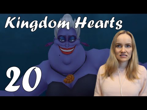 Fighting Ursula - Kingdom Hearts 1 Blind Playthrough Part 20