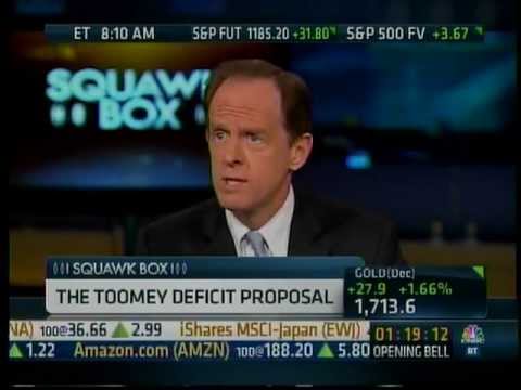 Sen. Toomey on CNBC's Squawk Box - Part I